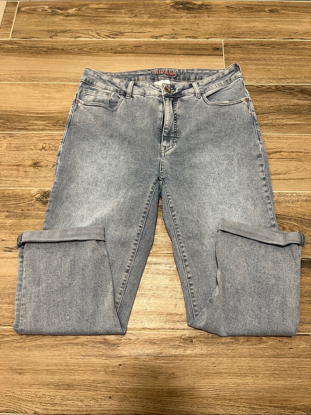 Santana Light Blue Cropped Women's Jeans
